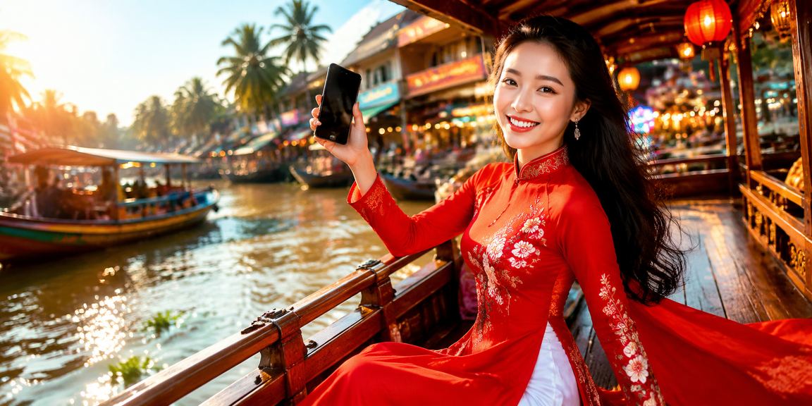 Khung cảnh giải trí xổ số miền Tây sôi động tại Mekong